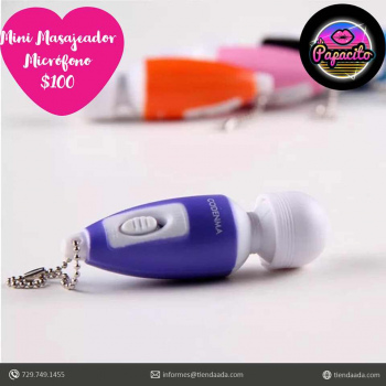 Mini Masajeador Micrófono