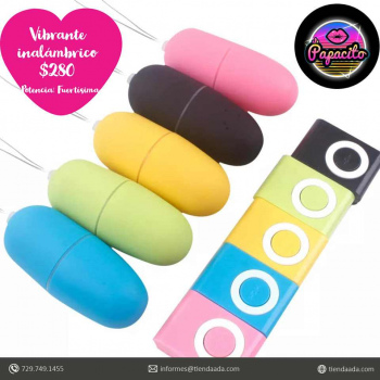 Vibrador inalámbrico. Bluetooth