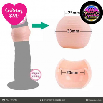 Cockring Silicón