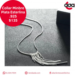 Collar Tirantes Plata .925