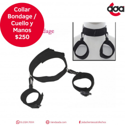 Sujetator manos y cuello- Bondage.