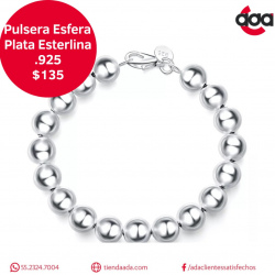 Pulsera Municiones Plata Esterlina .925