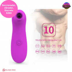 Succionador, Vibrador 