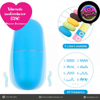 Vibrador inalámbrico. Bluetooth