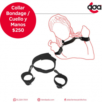 Sujetator manos y cuello- Bondage.